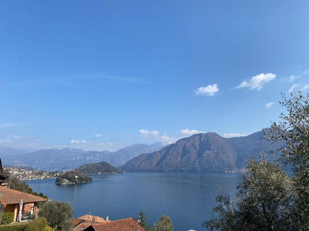 Paolo'S Home - Overlooking The Lake Colonno エクステリア 写真